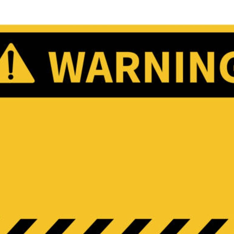 Please be aware! 